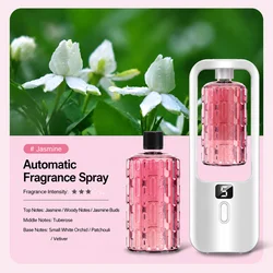 Compact Wall - Mounted Electric Aroma Diffuser with Essential Oil Fragrance Spray - USB Type - C (Gardenia A)