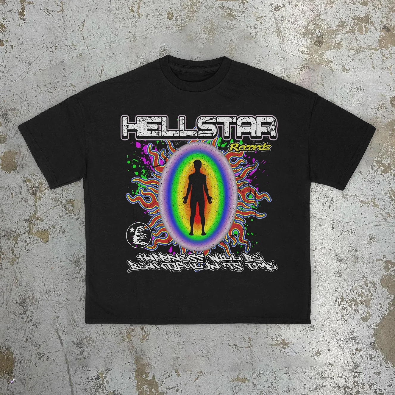 

hellsta Graphic T Shirts Men's T Shirt Skull Print O-Neck T-Shirt Men's 100%Cotton Loose Streetwear Clothes XXXL Tops 2023 New