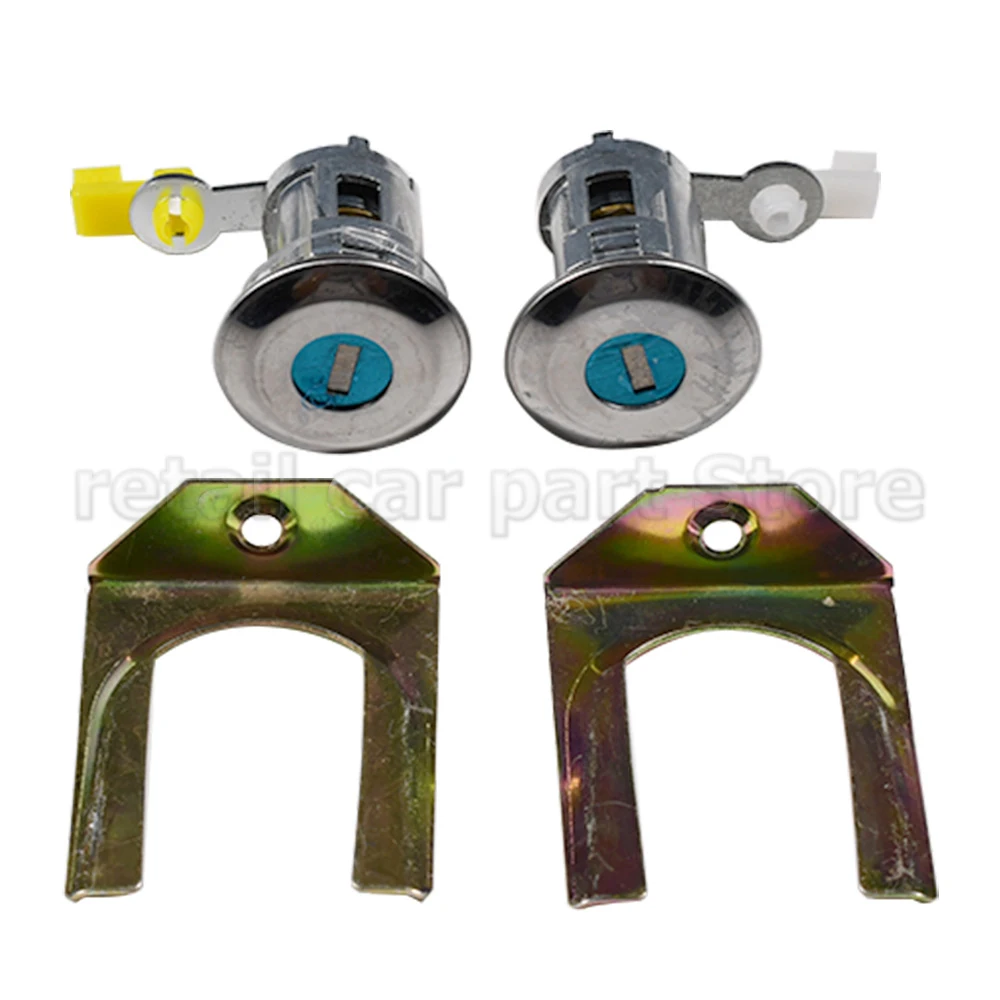Set Di Chiavi A Cilindro Per Serratura Della Porta Del Cilindro Dell'auto Per Peugeot 107 Croen C1 Toyota Aygo 05-14 Cilindro 9135 S2 9136.T0 9170.Y8 1608746380 - 10