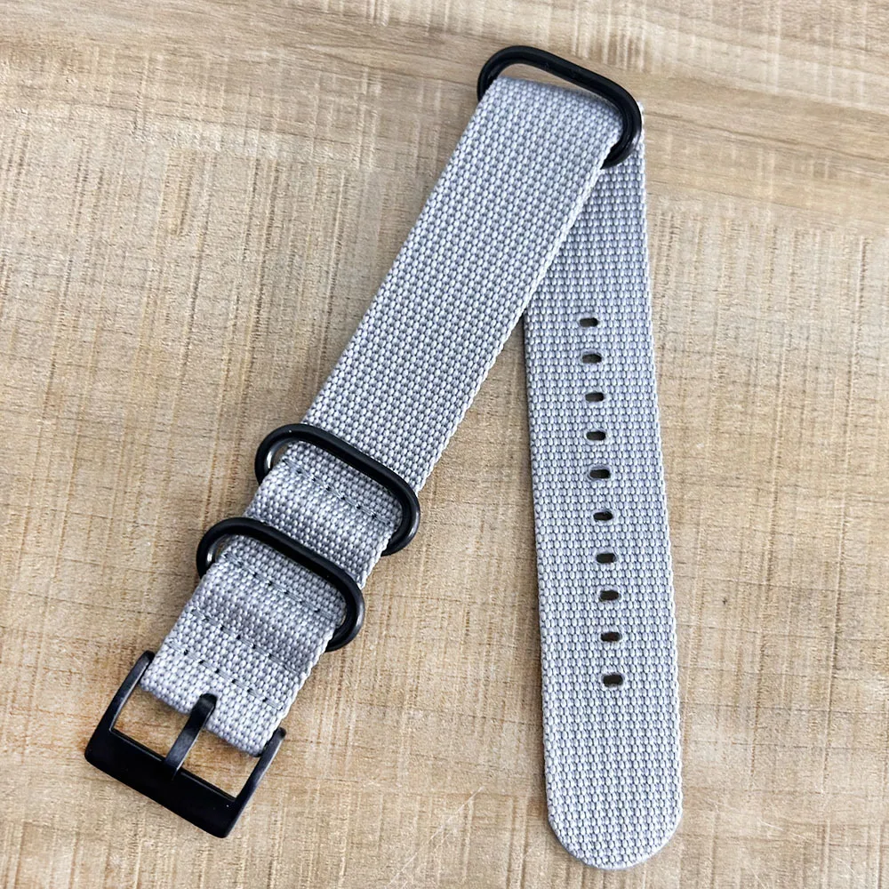 Universal Nylon NATO Watch Strap with Stainless Steel Buckle