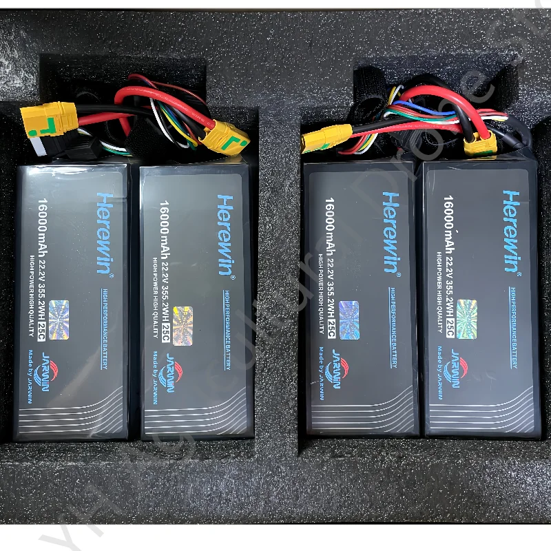 Herewin 6s 16000mAh lithium battery 22.2v 25C axis battery