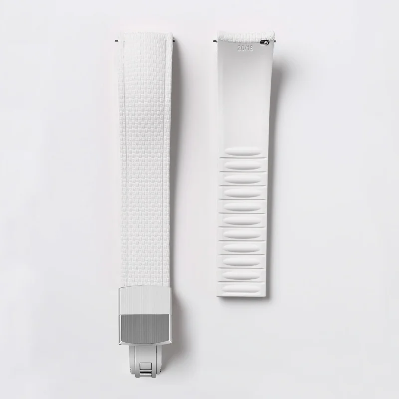 Premium FKM Rubber Quick Release Waterproof Watch Strap, Sport Edition