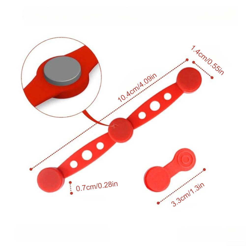 Air Fryer Magnet Silicone Buckle Parchment Paper Fixing Buckle Lock Disposable Liners Prevent Paper To Burn for Kitchen Baking