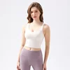 Lemon Women Passion U-Back Yoga Bras Buttery Soft Workout Gym Racerback Crop Tank Sports Sleeveless Shirt Female Athletic Tops 2