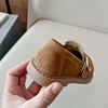 Girls Flats Spring Fall Shallow Lazy Loafers Shoes for Kids Girl Comfortable Soft Suede Sneaker Casual School Shoes Child I02111 5