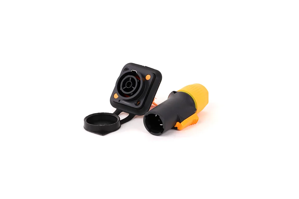 Conector impermeável Powercon True, Conectores de Chassi