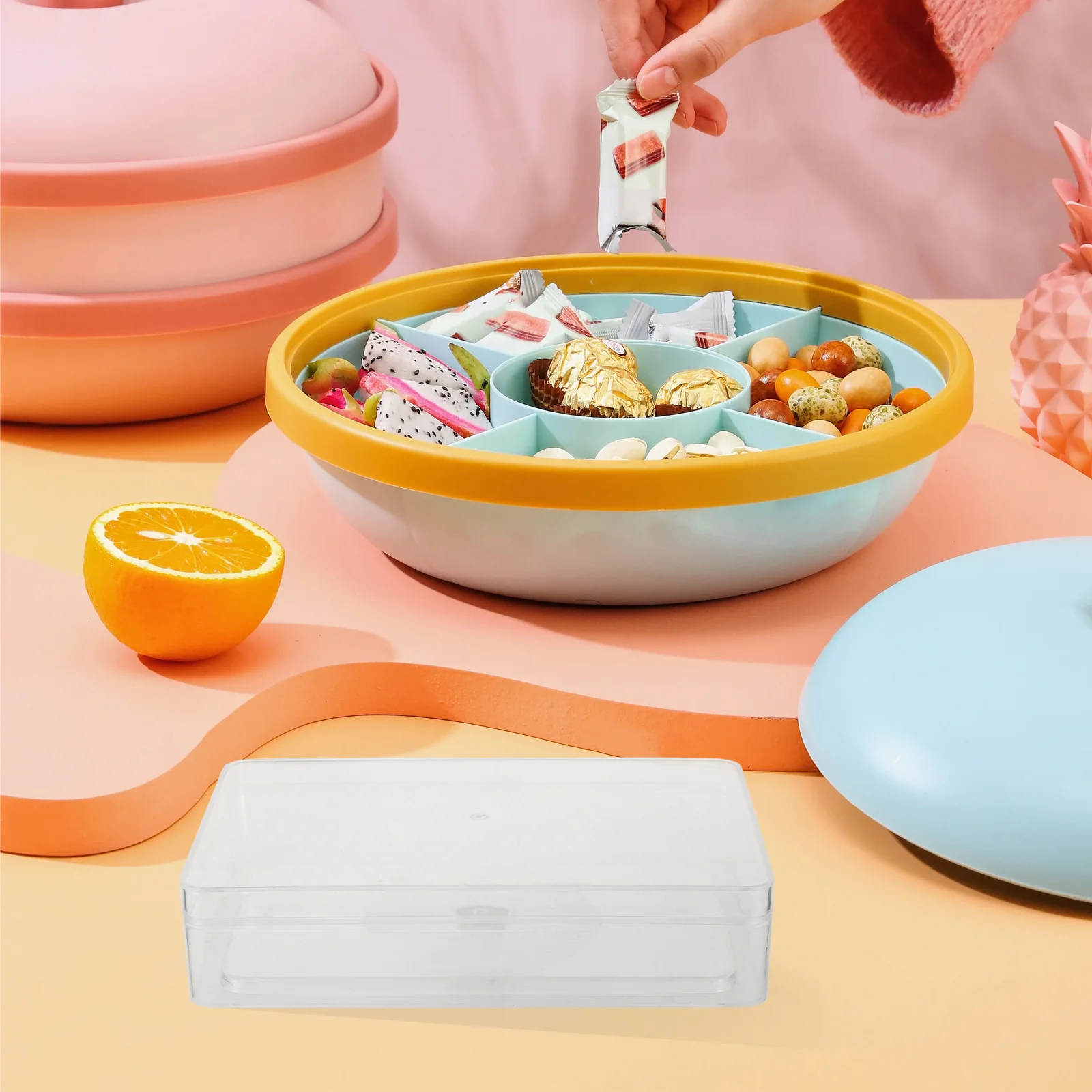 Transparent Box Holiday Bakery Boxes Plastic Cookie Containers Christmas Cookies Wedding Baby