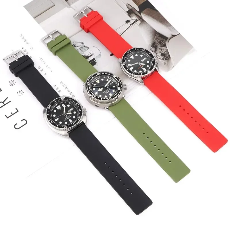 Premium Soft Rubber Silicone Universal Quick Release Watch Band Accessories