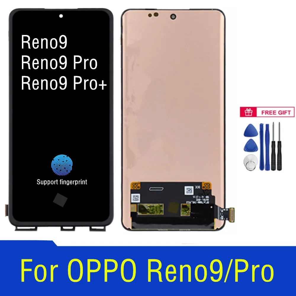 

6.7" AMOLED For OPPO Reno9 Pro+ Reno 9 Pro Plus A1 Pro PHM110 PGX110 PGW110 LCD Display Touch Screen Digitizer Assembly