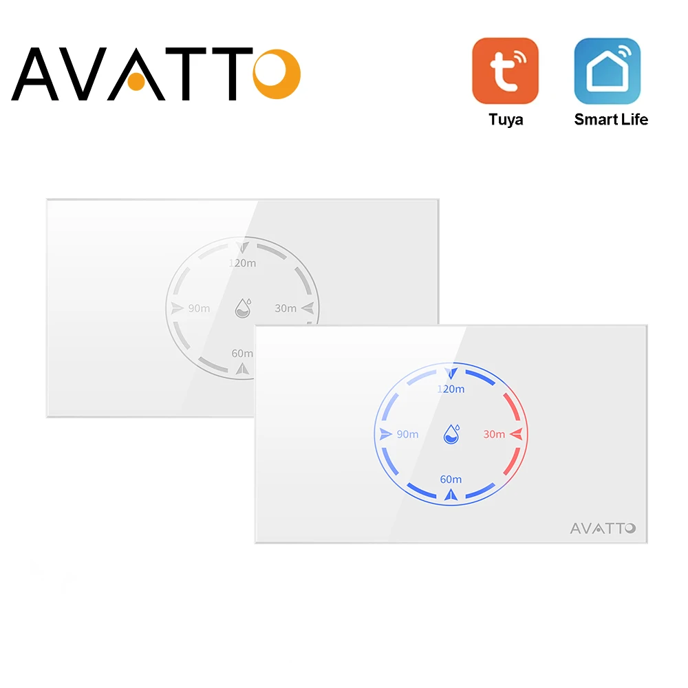 สวิตช์หม้อต้มน้ำอัจฉริยะ AVATTO WiFi, สวิตช์แบบตั้งโต๊ะของอิสราเอลพร้อมตัวตรวจสอบพลังงาน, ใช้งานร่วมกับ Alexa และ Google Home 1