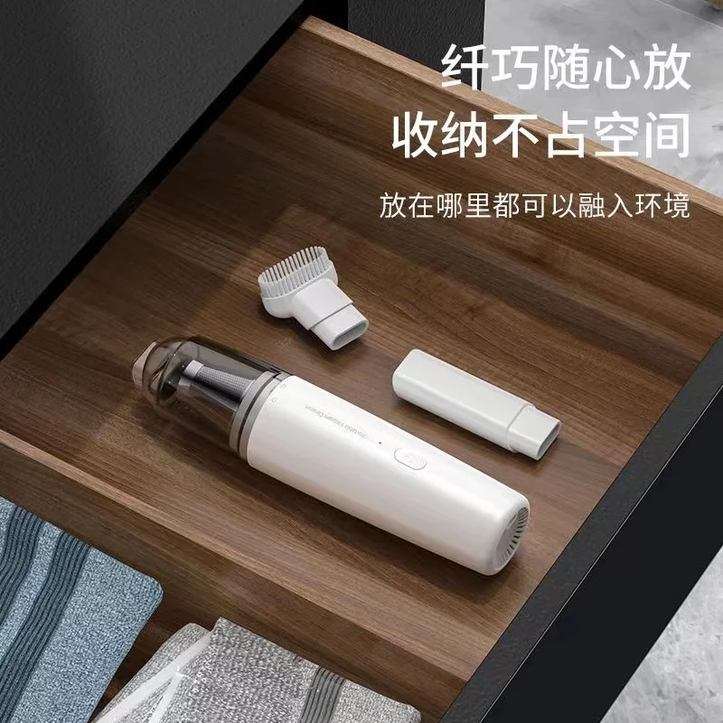 Wireless Vacuum Cleaner XIAOMI Portable Powerful Suction 130ml Home Car Cleaning