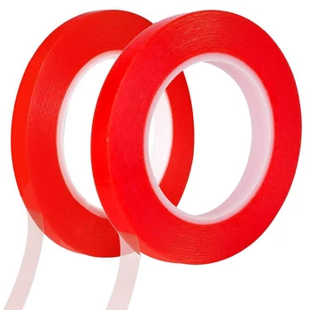 DIY 휴대폰 아이패드 LCD 터치 스크린 수리용 양면 접착 테이프, 내열성, 고접착력, 투명 아크릴 테이프, 10m