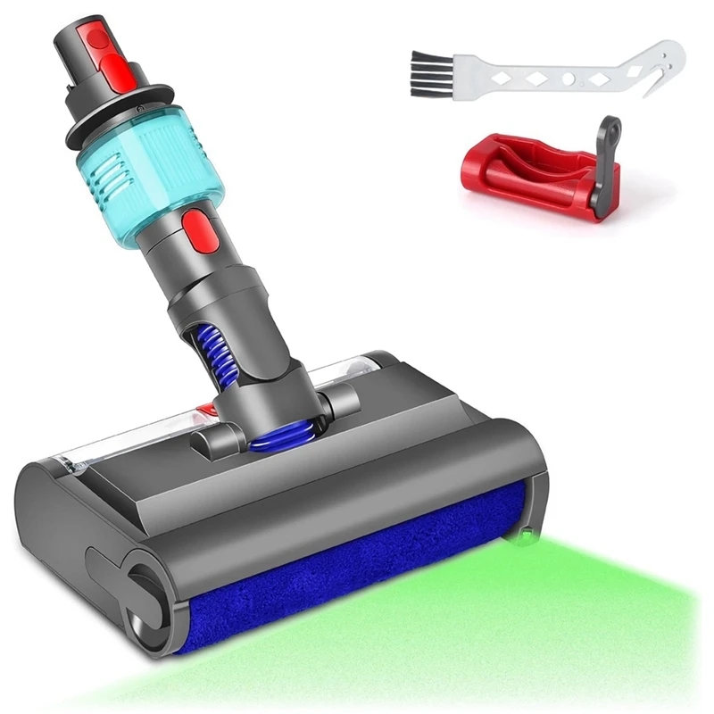 

Washing Brush For Dyson V7 V8 V10 V11 V15 Electric Mop Head Wet And Dry With Green Light Cleans And Dries Hard Floors Durable