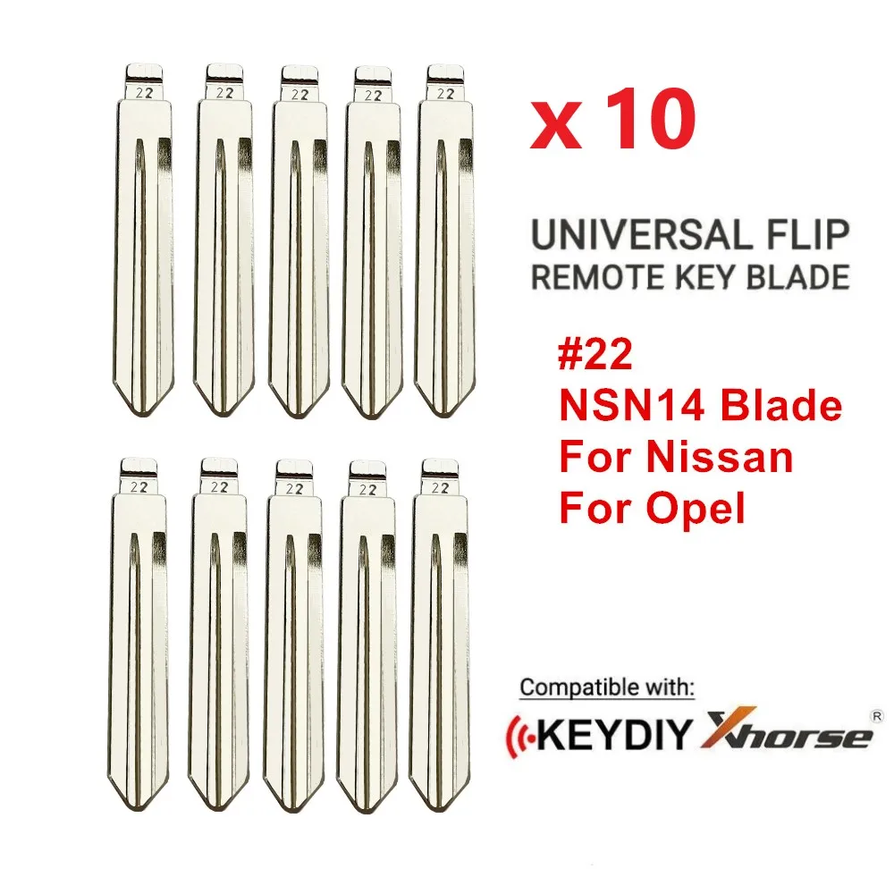 5/10pcs lishi NSN14 Metal Blank Uncut Flip KD/VVDI Remote Key Blade for Nissan TIIDA Renault Subaru Infiniti 10pcs metal uncut flip kd remote car key blade 111 toy43r for subaru xv kd vvdi flip remote key blade