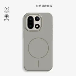 Luxurious Ultra - Thin Skin - Sensitive Magnetic PC Shockproof Bumper Case - OnePlus 15 (GRAY)