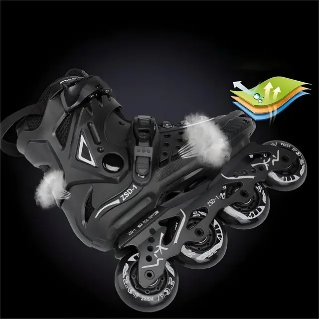 Inline Skates Professional Roller Skate Shoes Slalom Adult