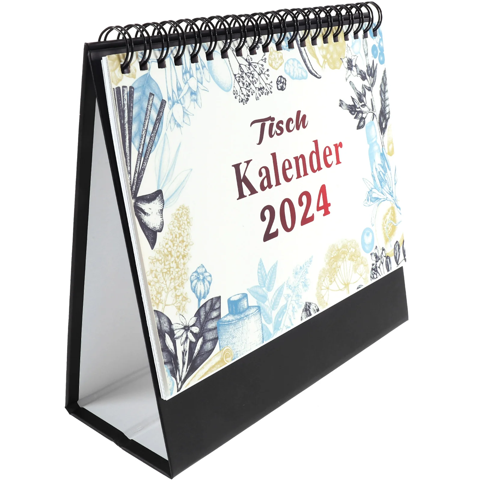 

2024 Desk Calendar Delicate Standing Table Decor Household Daily Paper Office Adviento Maquillaje