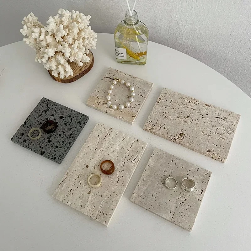 Natural Stone Ins Feng Online Celebrity Photography Props Jewelry Ornaments Tray Photographic Props 6