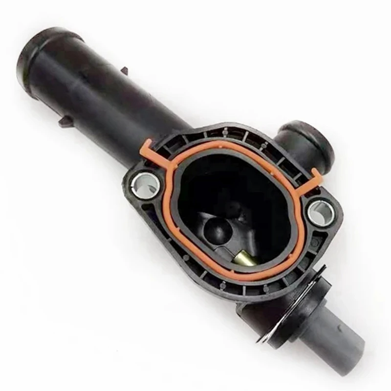 Smart Thermostat Engine Coolant Thermostat Automotive Coolant Thermostat with Temperature Sensor Thermostat Water Connection for AMAROK 2H 2.0D 2010 03L121131M
