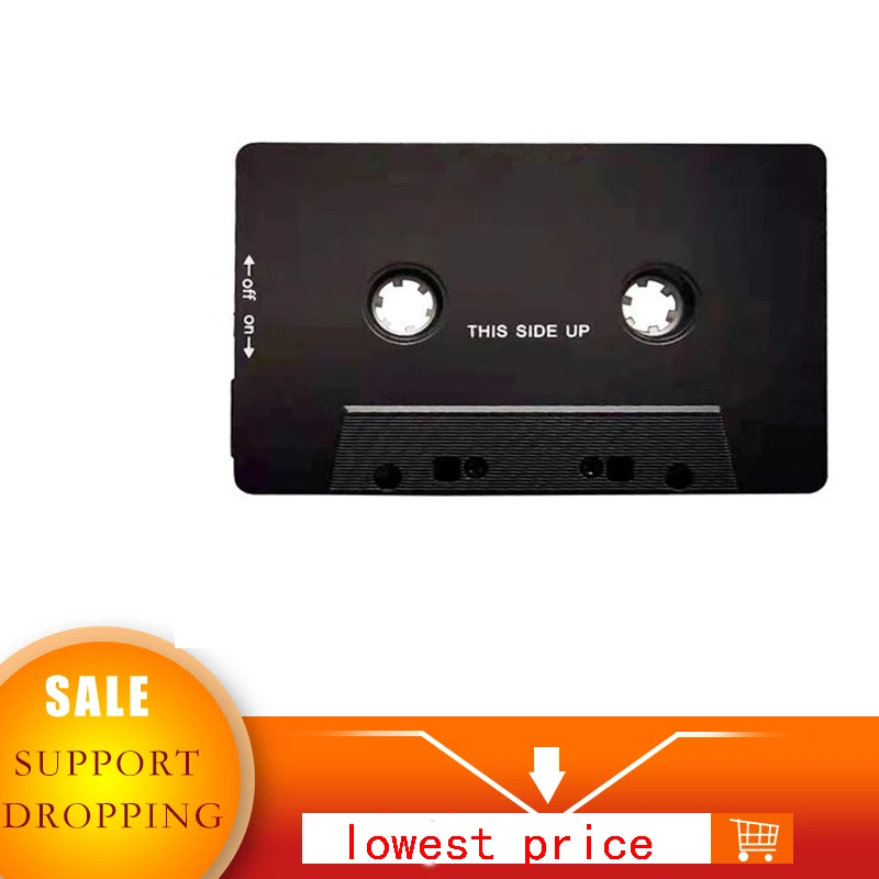 Universal Cassette Aux Stereo Music Adapter Car Tape Audio Bluetooth