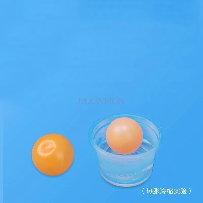 1세트 냉축 DIY 재료 패키지 학생 과학 기술 장비 및 열팽창 실험