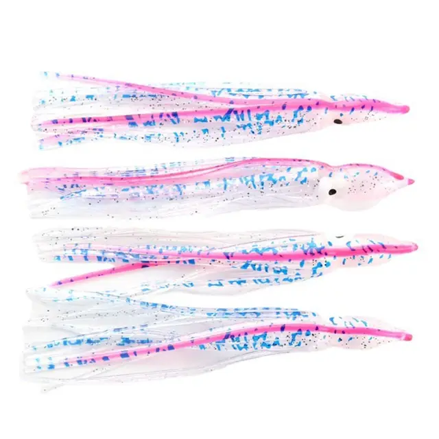 Hagsnec Oktopus-Köder 10,5cm - Leuchtender Tintenfischköder Für Meeresangeln