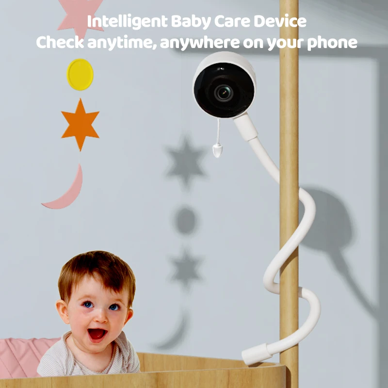 Baby Monitor Graffiti APPWiFi Infrared Night Vision Security Remote Control Sound Temperature Detection Baby Smart Home Camera