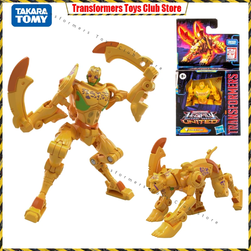 Newproduct Original Takaratomy Transformers Legacy United Cheetor Serie G Cr Class Beast Wars Universe Action Figure Collection