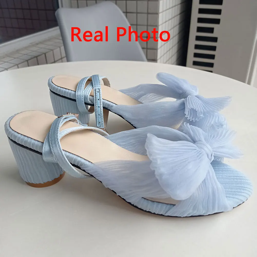Summer Woman Sandals Super High Heel WITH Butterfly-knot Sweet Lady Office Woman Sandals Shoes Plus Size 50 women high heels platform high heels sandals