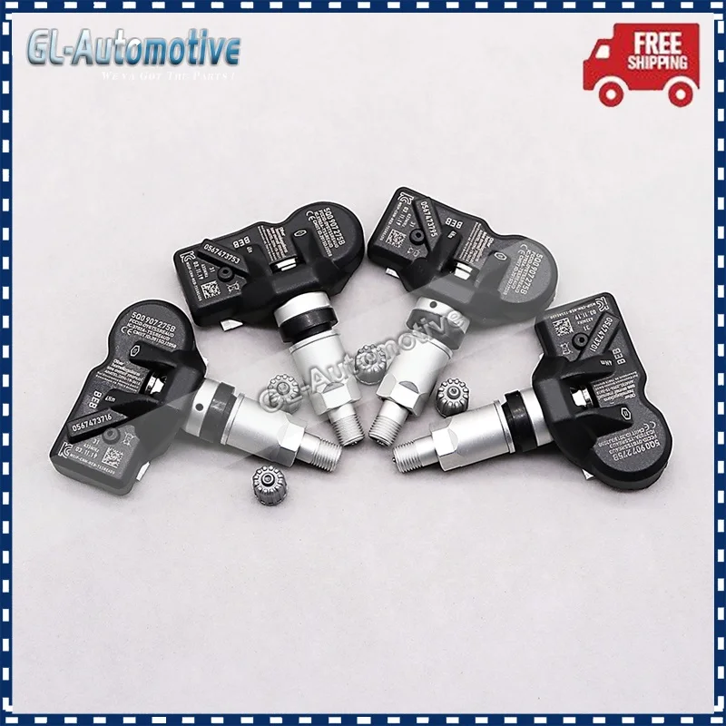4PCSTirePressureSensorMonitoringSystemTPMS433MHZForAUDIRS3