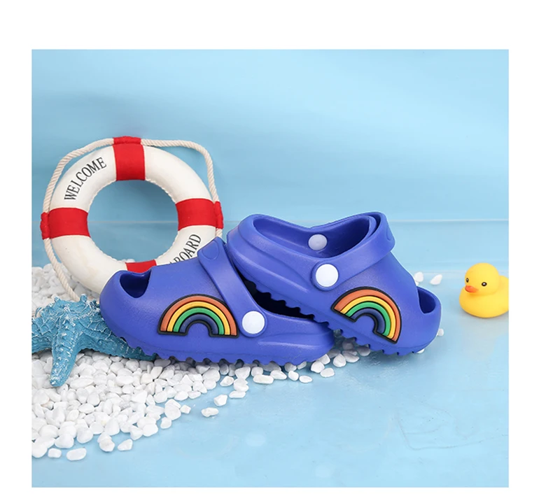 children's shoes for high arches Summer Kids Shoes for Girl Sandals Baby Toddler Non-slip Boys Fashion Beach Slides Bone Resinchildren Lightweight Water Shoes children's sandals near me