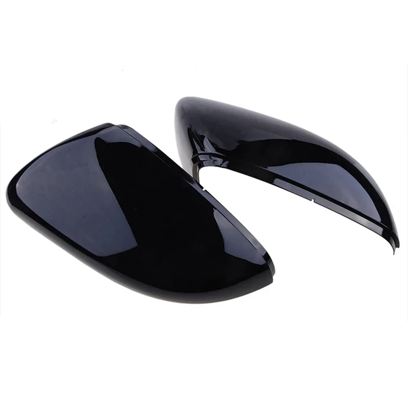 2PCS Reversing Mirror Case Rearview Mirror Case Cover Car Replacement Accessories Suitable For Golf 6 GTI MK6 2008-2013
