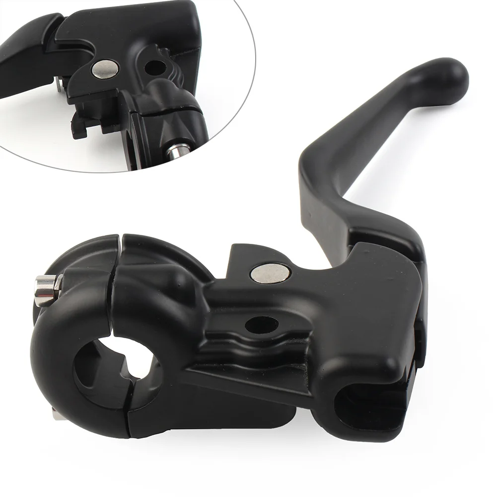 

Aluminum Motorcycle Clutch Lever W/ Mount Bracket Black For Harley Davidson Dyna Sportster XL883 XL1200 X48 2008-2013