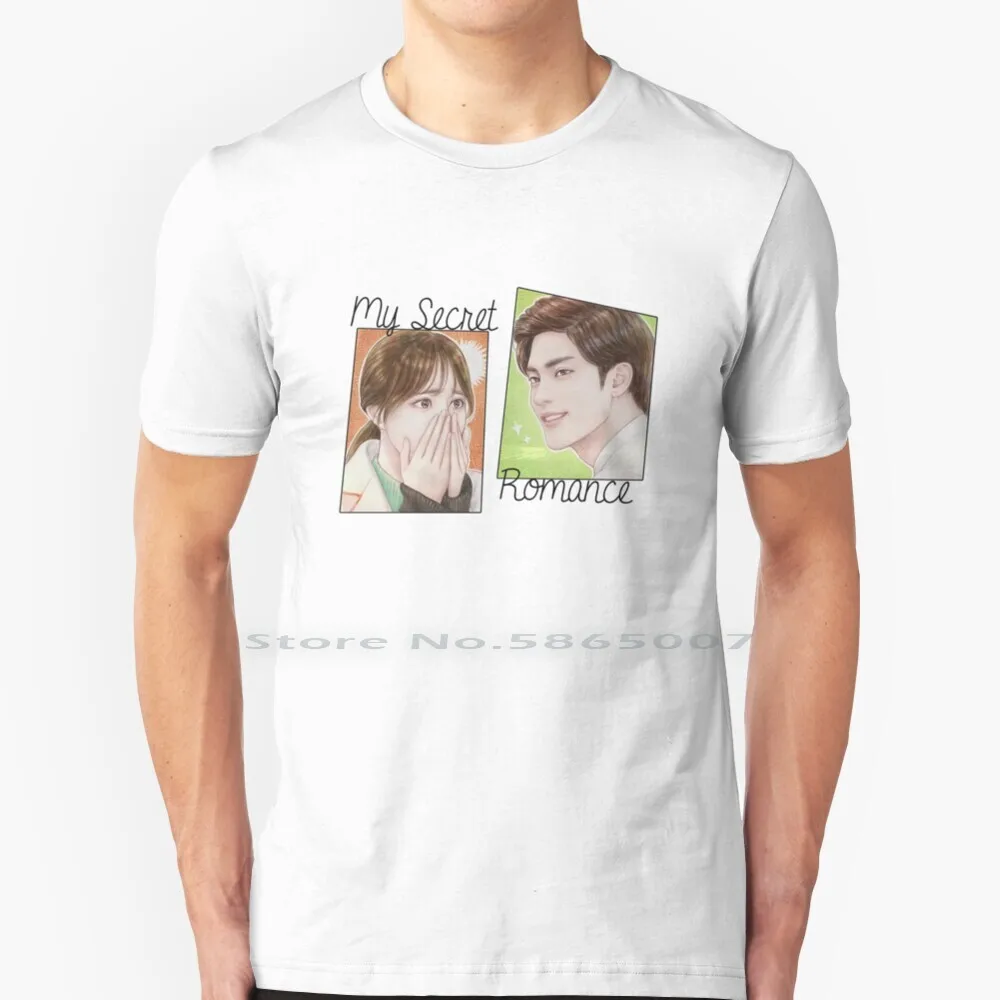 My Secret Romance-Cartoon T Shirt Cotton 6Xl My Secret Romance Kdrama Korean Drama Sung Hoon Song Ji Eun Jieun Sunhwa Show Kpop