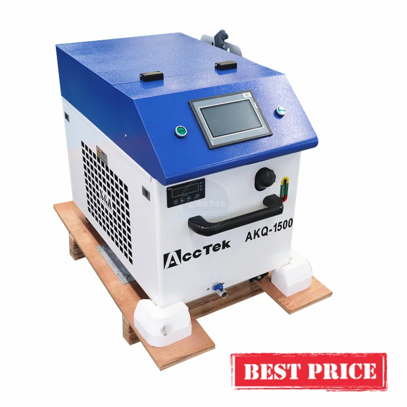 

Handheld Continuous Fiber 1000w 2000w Laser Cleaning Machine Paint Laser Rust Removing Cleaner Machine on Metal