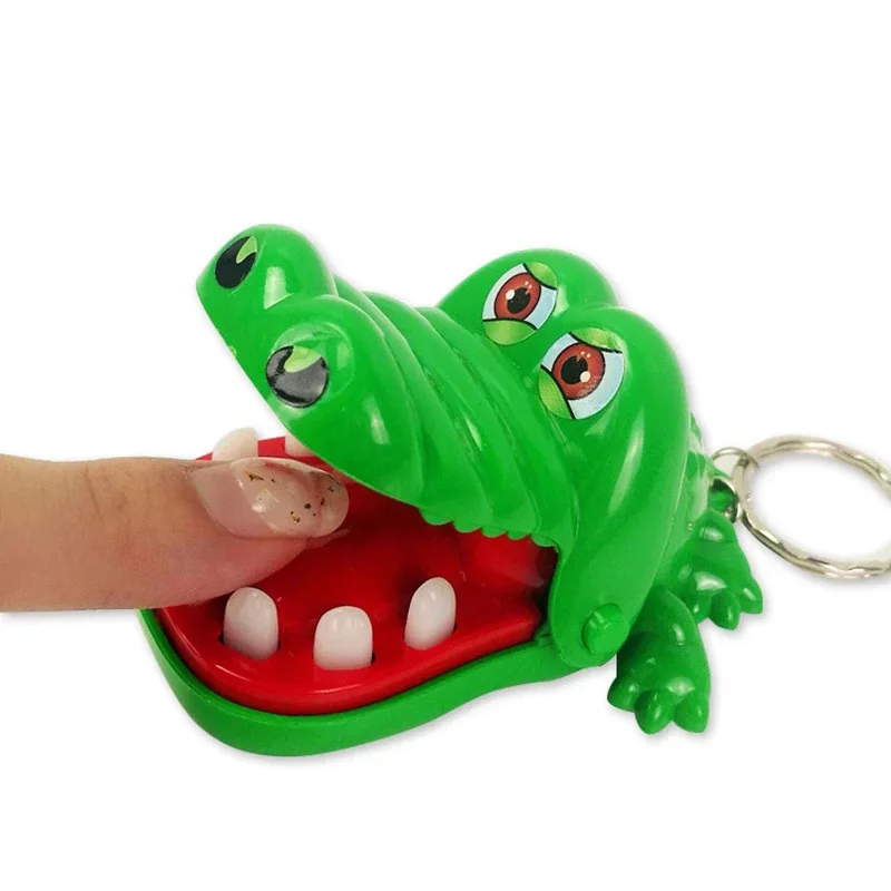 Crocodile Teeth Toys Biting Finger Dentist Kids Classroom Prizes Small Gifts Keychain Regalos Cumplea&ntilde;os Ni&ntilde;os Para Invitados crocodile toys