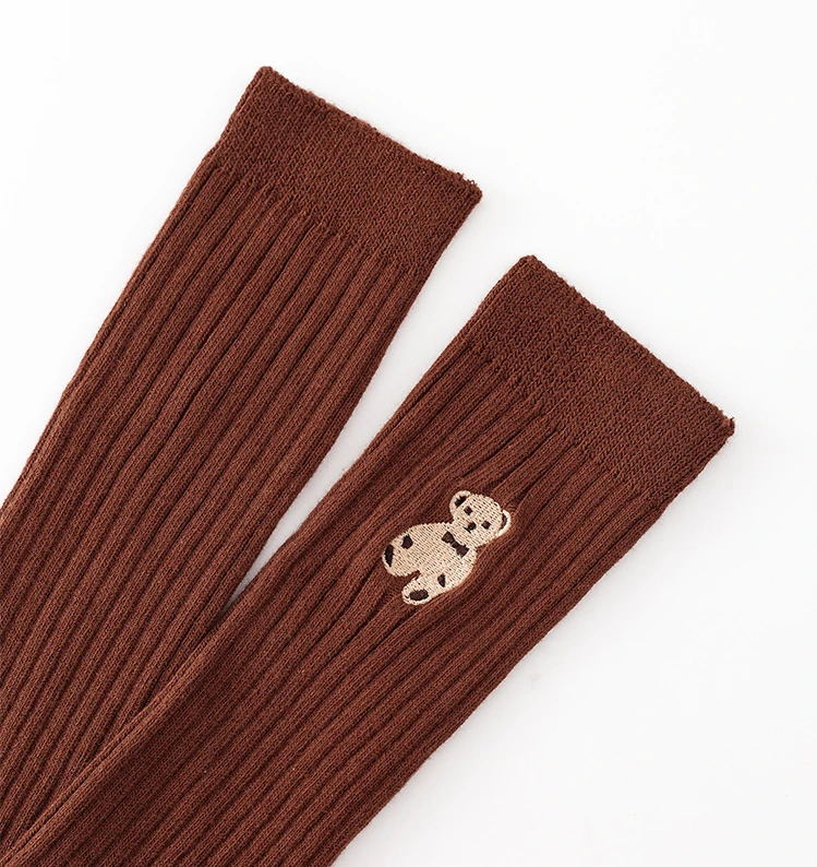 1 Pair Cute Kids Sock Lovely Fashion Cartoon Bear Knee High Sock for Toddler Girl Spring Autumn Thin Cotton Children Calf Sock 8 S05d74ddcbf234ba0adc0c32c1211e3daN