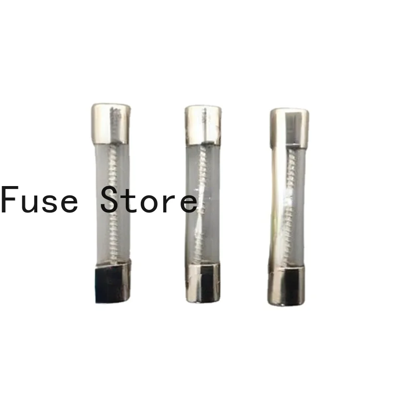 

5PCS Glass Fuse Tube 6*30 6*32 T0.031A L250V 313 Slow Delay Type