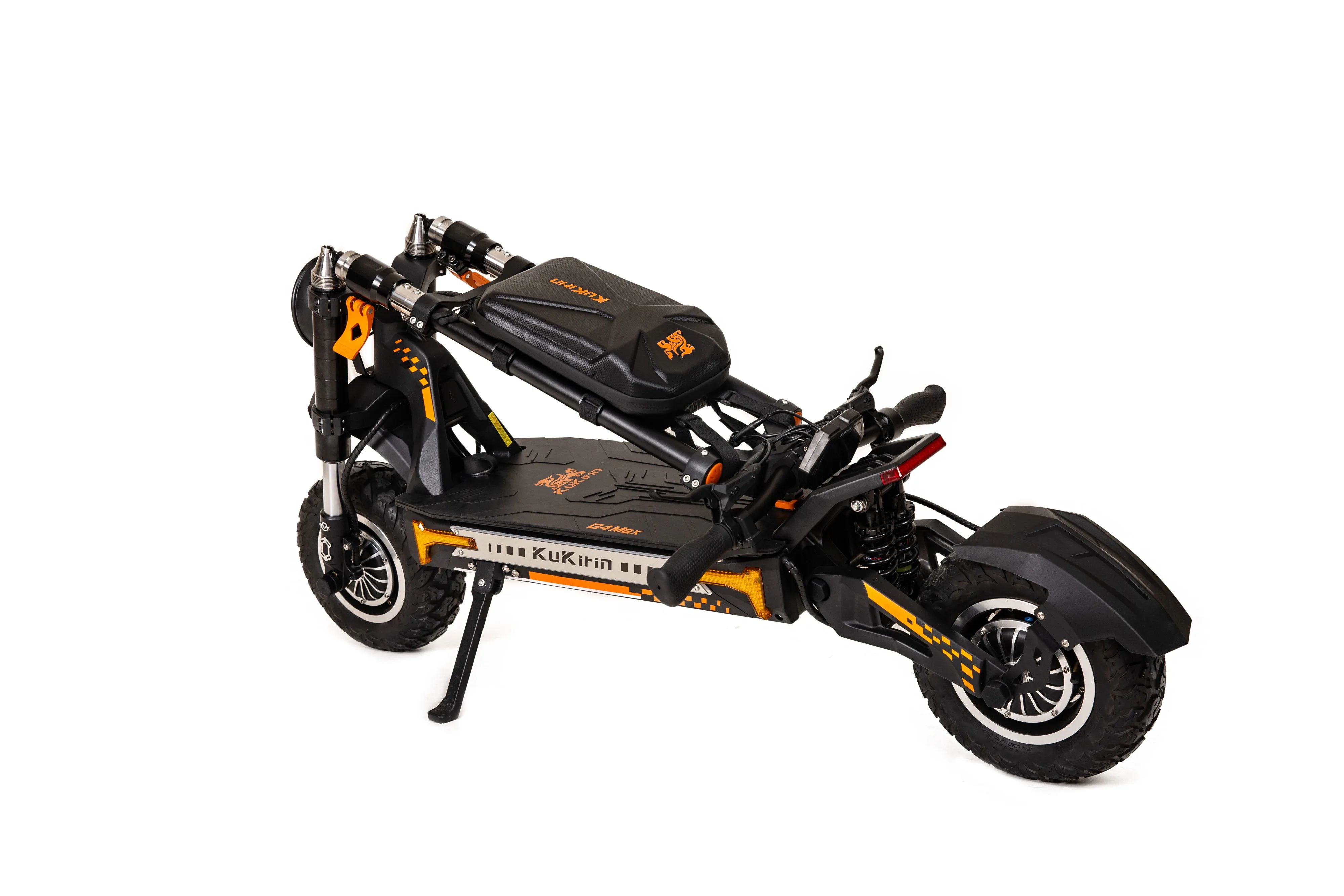 Monopattino Elettrico Pieghevole KuKirin G4 Max, Batteria 60V 35.2Ah, Doppio Motore 1600W*2, Pneumatici Fuoristrada da 12 Pollici, Velocità 86 km/h - immagine 6