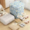 Foldable  Clothes Storage Bag Wardrobe Quilt Clothes Organizer  Non-woven Large Capacity Wardrobe Clothing Organizer Pouch 4