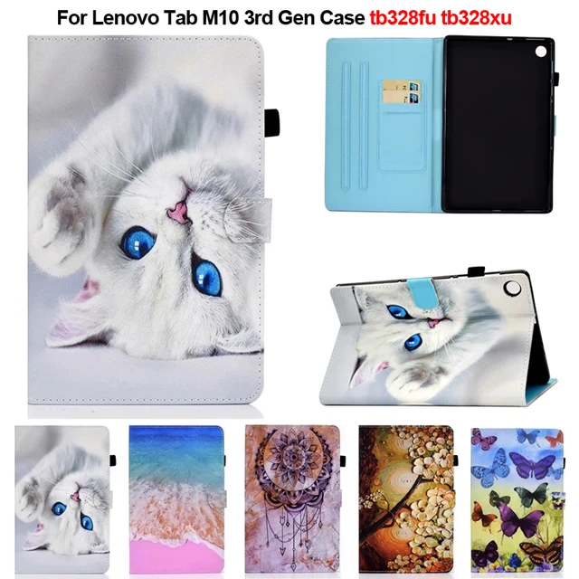 Tablet Funda For Lenovo Tab M10 3 Gen Case 10 1 inch Cute Cartoon Wallet  Cover For Lenovo Tab M10 3rd Gen Case tb328fu tb328xu - AliExpress