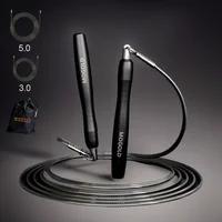 Double Rope Jump Rope, Exercise Sports Special, Weighted Wire Rope, Body Aerobic Training Fitness Equipment, Suitable for Adults 1