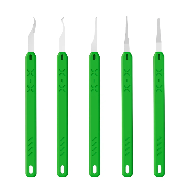 5in1 수제 블레이드 연삭 및 연마 도구, PCB 언더필 클린 접착제 제거 휴대폰 수리 도구