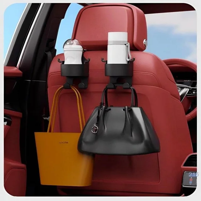 2PCS Car seat backrest hidden multifunctional hooks car back seat removable  creative headrest small hooks save space in the car - AliExpress