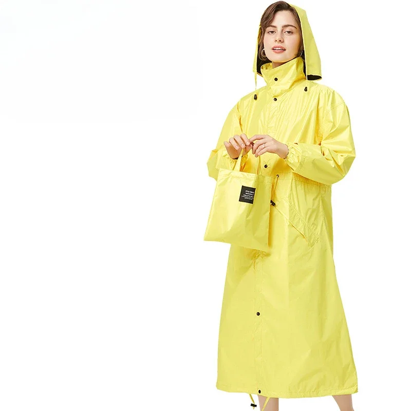 

Fashion Waterproof Raincoat Women Adult Vintage Unisex Raincoat Outdoor Coverall Bike Portable Eva Poncho Hombre Merchandises