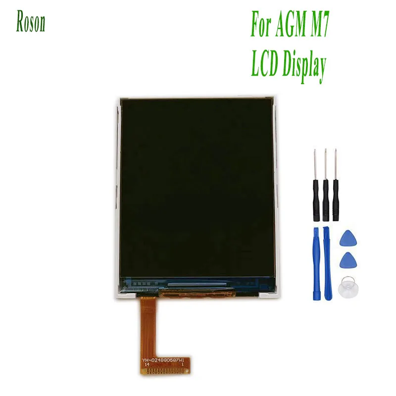 

Roson for AGM M7 LCD Display 2.4 Inches Screen Digital Repair Parts Replacement For AGM M7+Tools