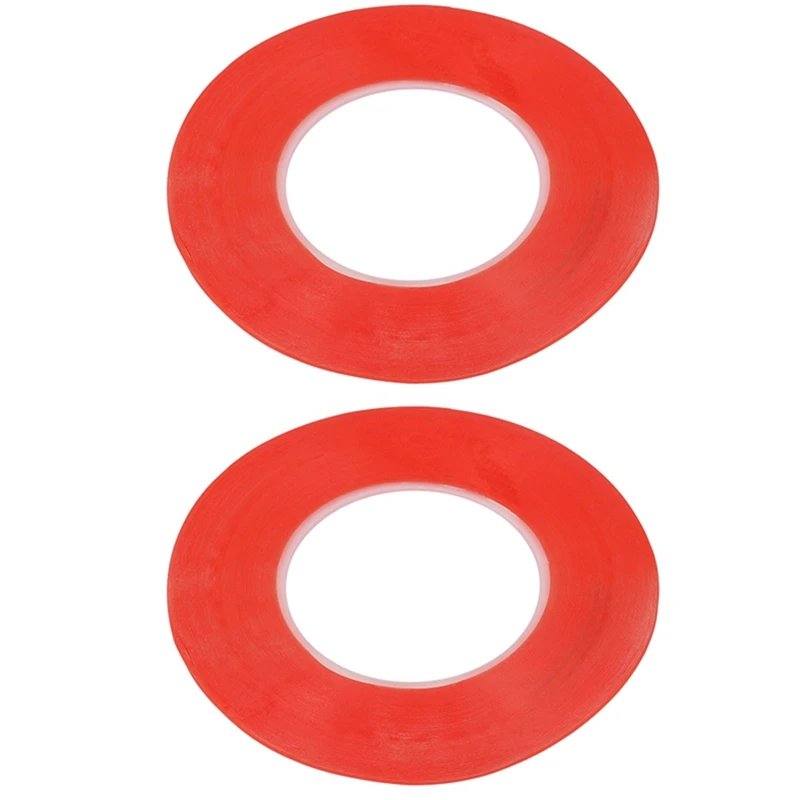 

2Pcs 2Mm Adhesive Double Sided Tape Strong Sticky For Mobile Phone Repair