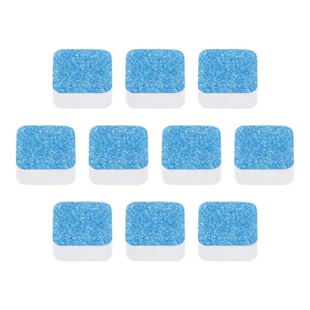 5/10/20Pcs Washing Machine Cleaner Effervescent Tablets Deep Cleaning Washer Machine Remove Dirt Detergent Washing Machine Cleaner Tablets