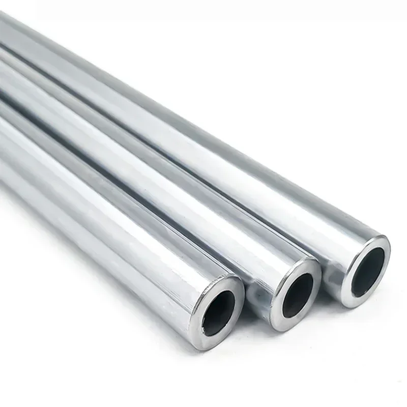 OD10mm 12mm 14mm 16mm 20mm hollow linear shaft 200 300 400 500 550 mm harden Length chromed linear motion shaft rod CNC parts