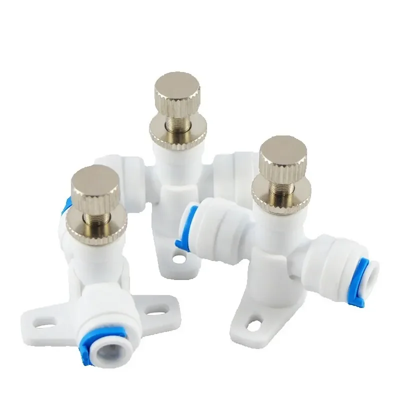 RO Reverse Osmosis Restrictor 1pcs 1/4'' Flow Control Valve RO Reverse Osmosis Membrane Water Purifier Waste Water Regulator Control Valve